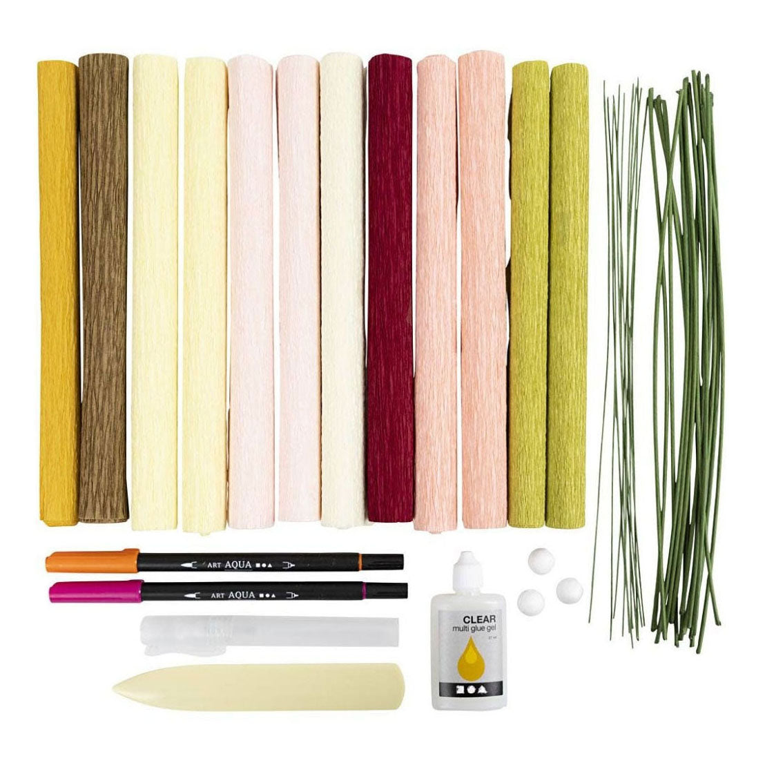 Creativ Company Hobbyset Krepppapier-Blumenstrauß