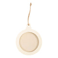 Creativ company houten ronde lijst hanger 8cm, 24st.