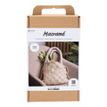 Kreativfirma Hobbyset Makramee Tasche Weiß
