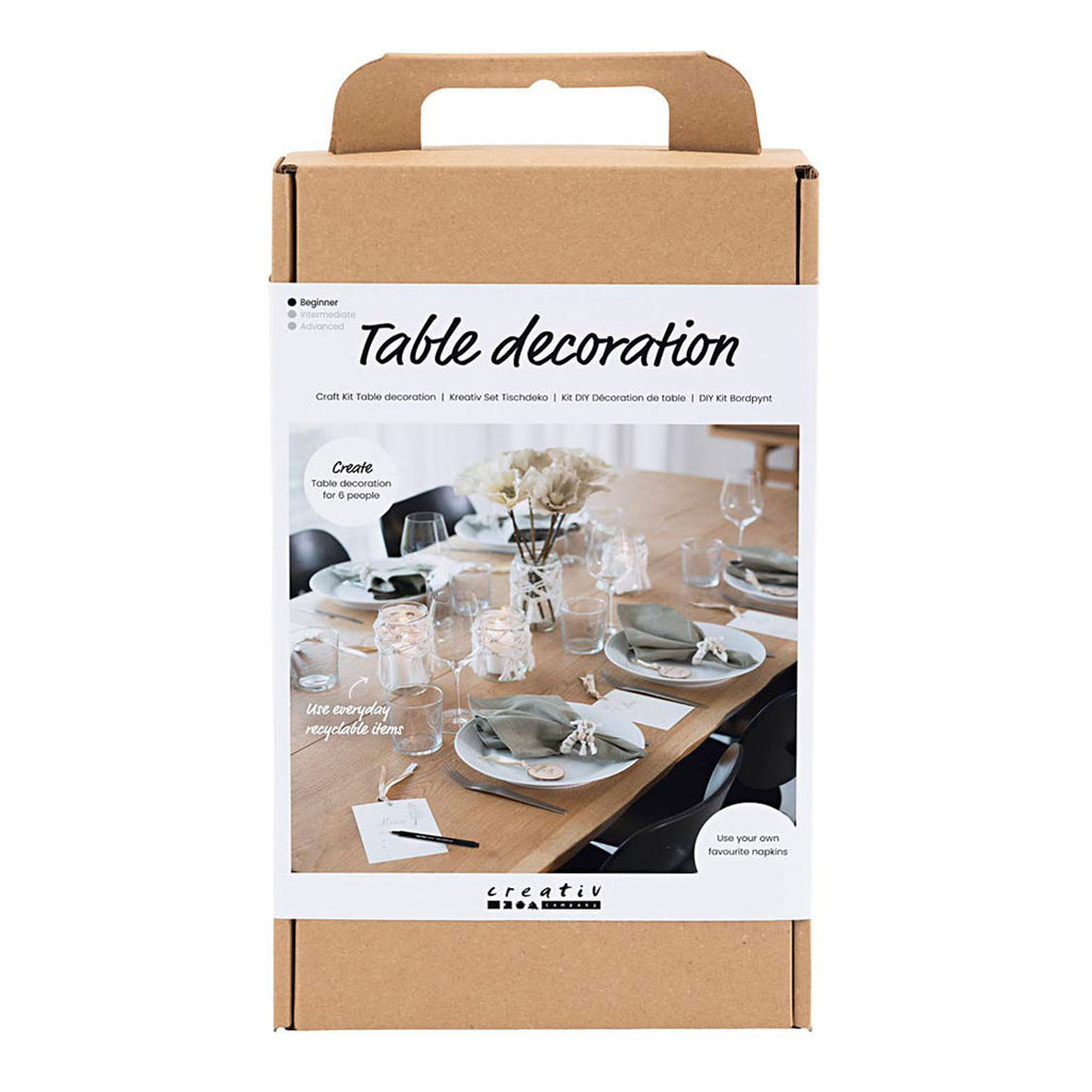 Creativ Company Hobbyset Tischdekoration natürlich