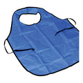 Malerschürze der Firma Creativ Company, blau mit Nackenschlaufe, 10er-Set