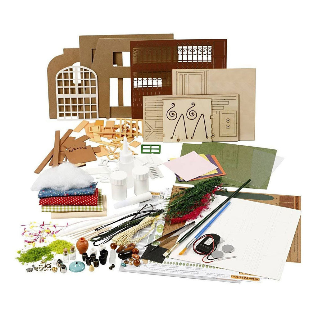 Creativ Company DIY Miniatur-Zimmergarten-Bastelset