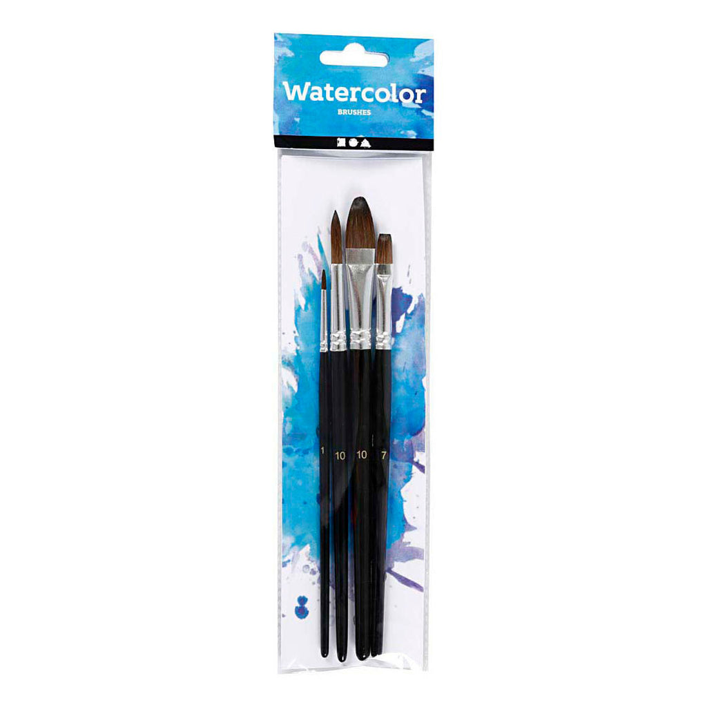 Creativ company aquarelpenselen - 4st.