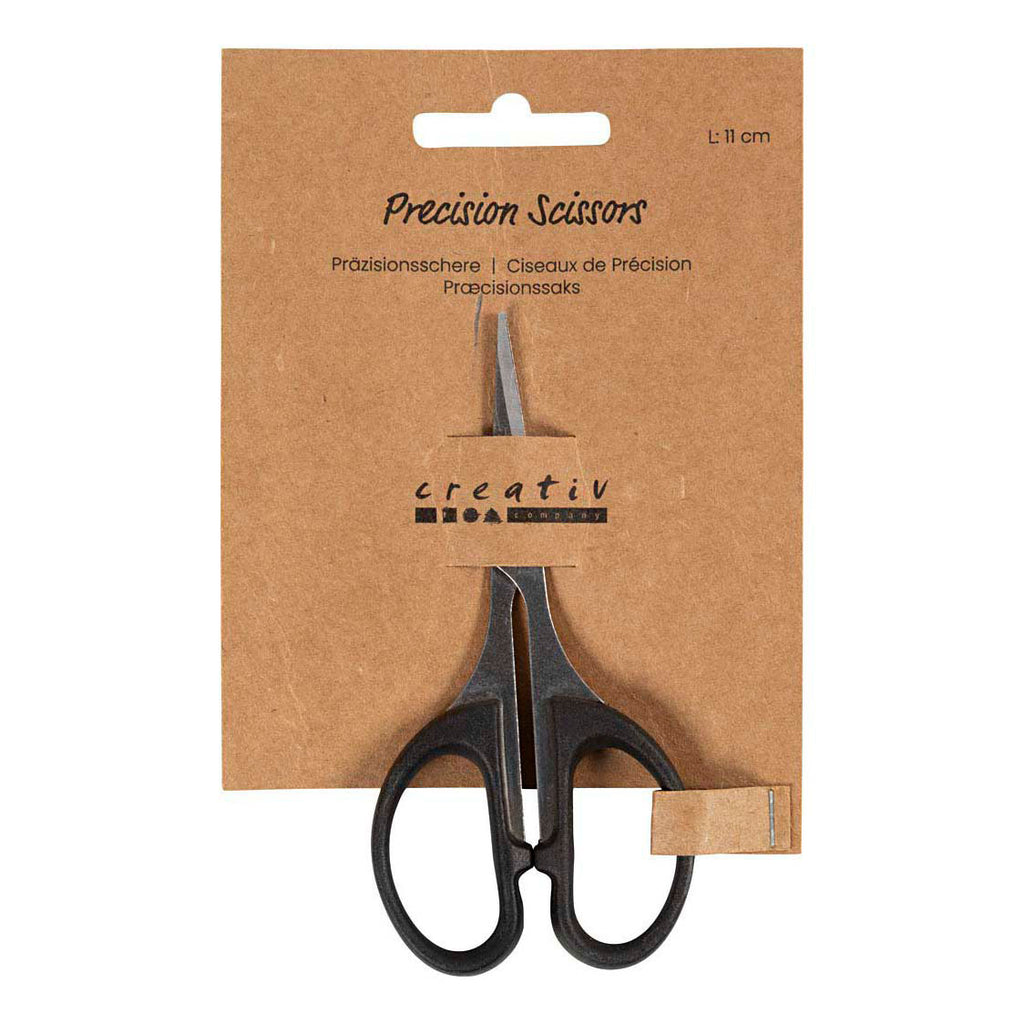 Präzisionsschere der Firma Creativ, Länge: 11 cm, für Rechtshänder, 1 Stück