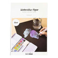 Creativ company aquarelpapier a4 230gr. - zwart 15st.