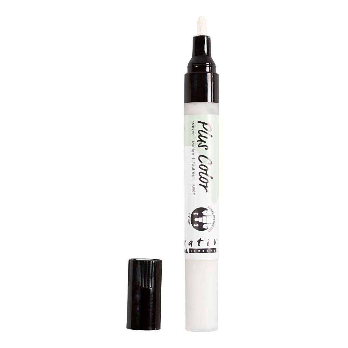 Creativ Company Plus Farbmarker 1-2 mm – Cremeweiß