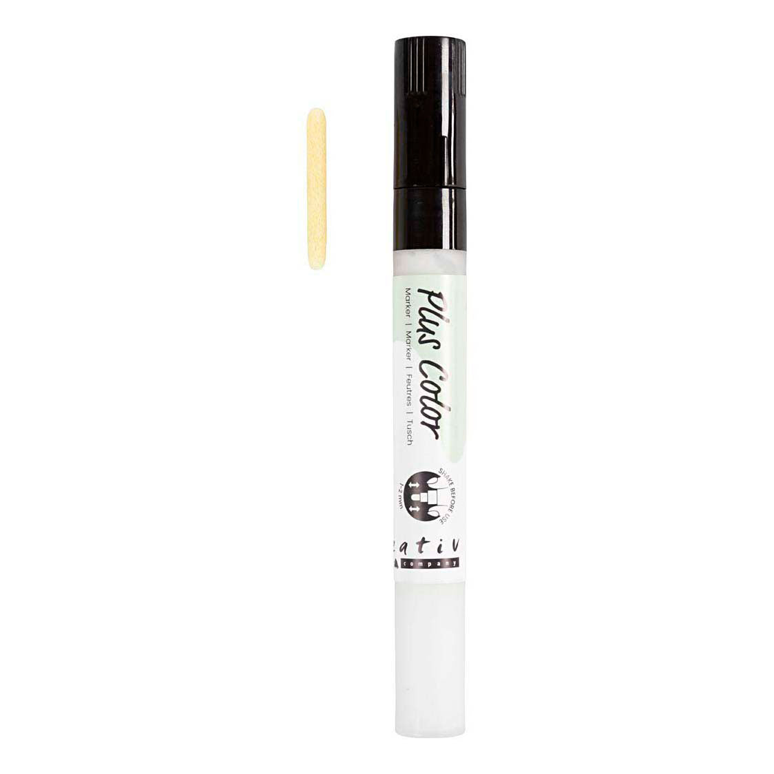 Creativ Company Plus Farbmarker 1-2 mm – Cremeweiß