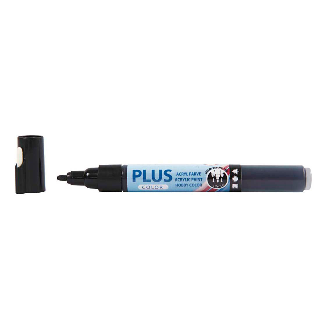 Creativ Company Plus Farbmarker 1-2 mm – Schwarz