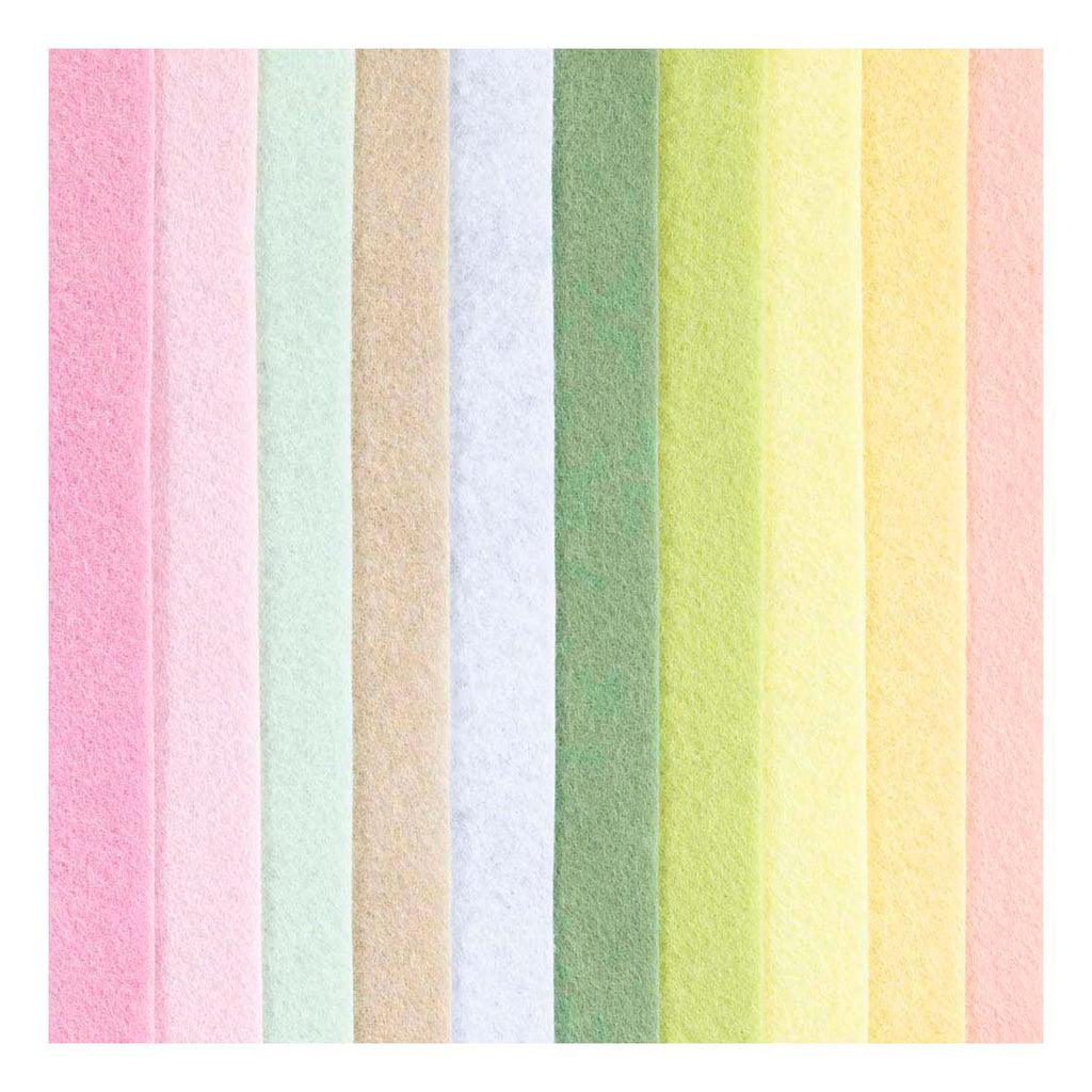 Creativ company http: www.cchobby.nl hobbyvilt-a4-vel-210x297-mm-dikte-2-mm-pastelkleuren-10-vel-1-doos