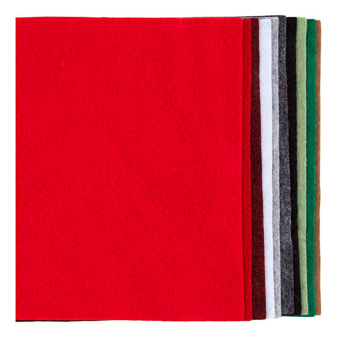 Creativ company hobbyvilt a4 kerst vilt knutselmateriaal multicolor.