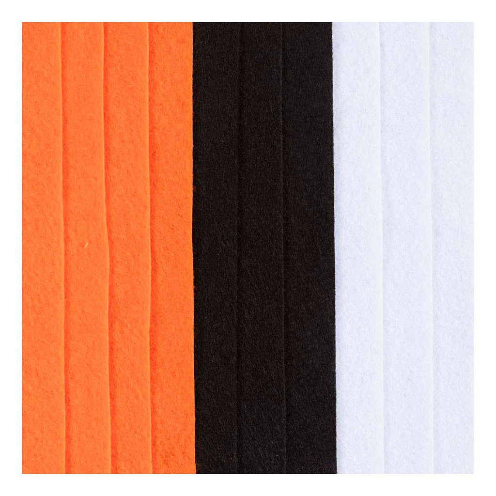 Creativ Company Hobbyfelt A4 Dicke 2 mm Herbstfarben - 10 Stück.