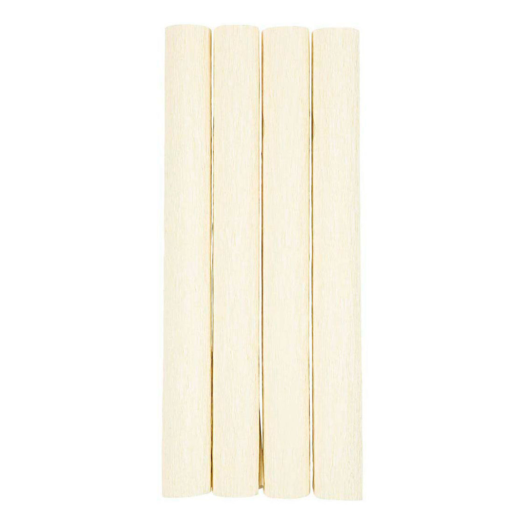 Creativ company crepepapier off white - 4st.