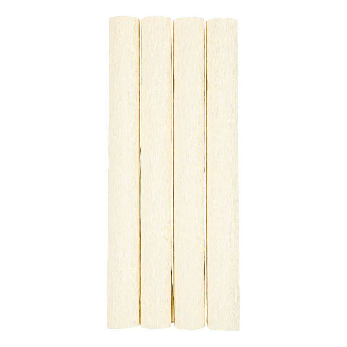 Creativ company crepepapier off white - 4st.