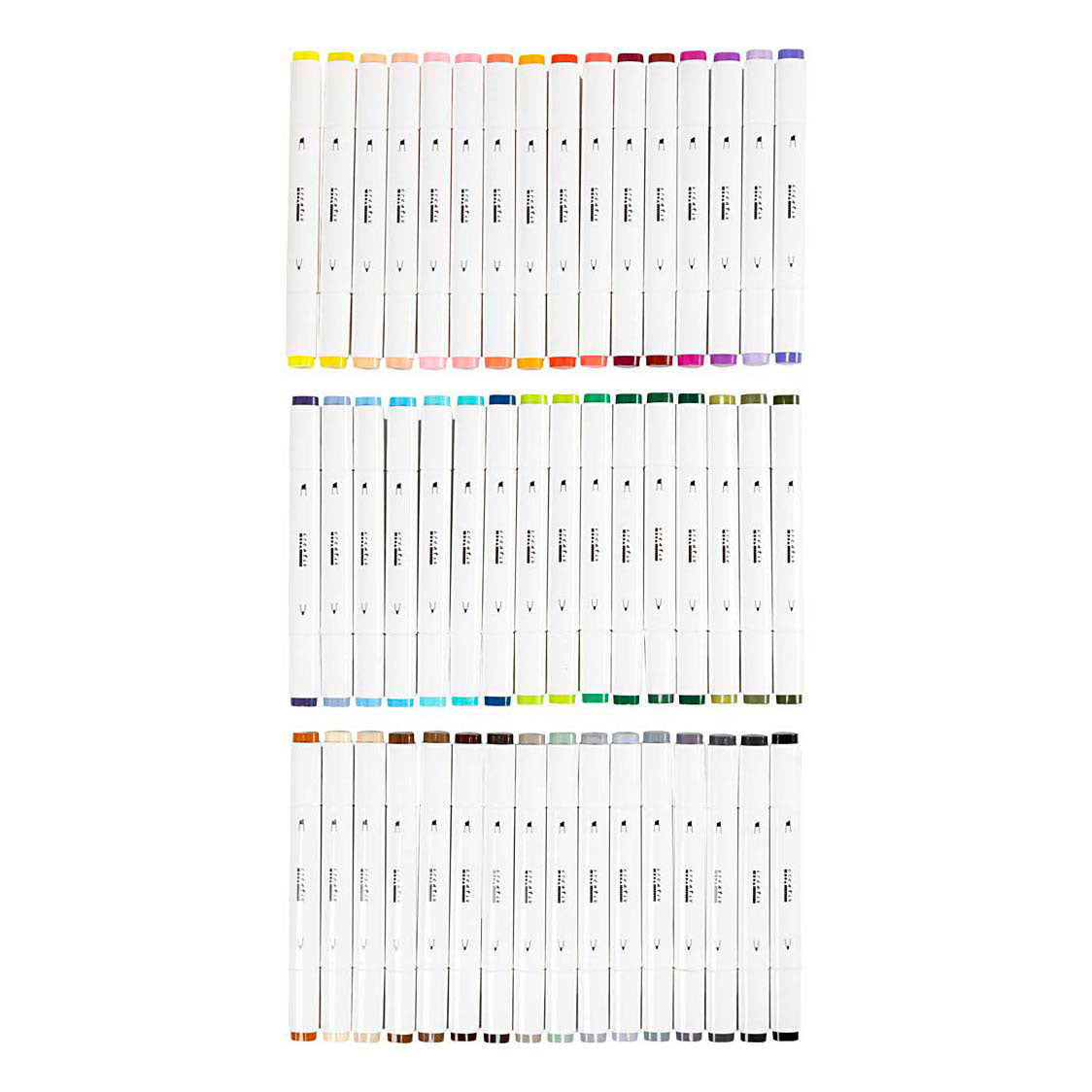 Creativ company tekenstift lijndikte 1+8mm standaardkleuren - 48st.