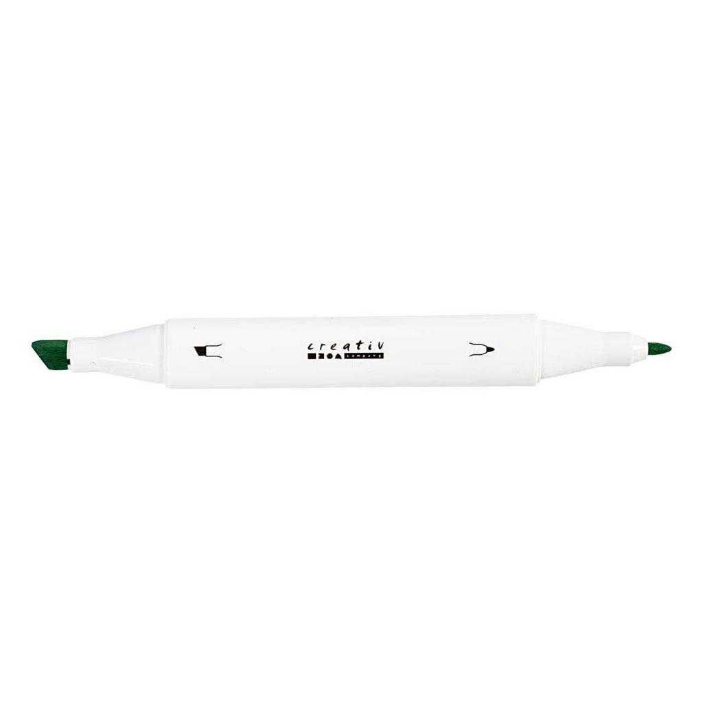 Creativ company tekenstift lijndikte 1+8mm standaardkleuren - 48st.