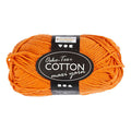 Creativ Company Baumwollgarn Stärke 8 8 l: 80-85 m orange - 50gr.