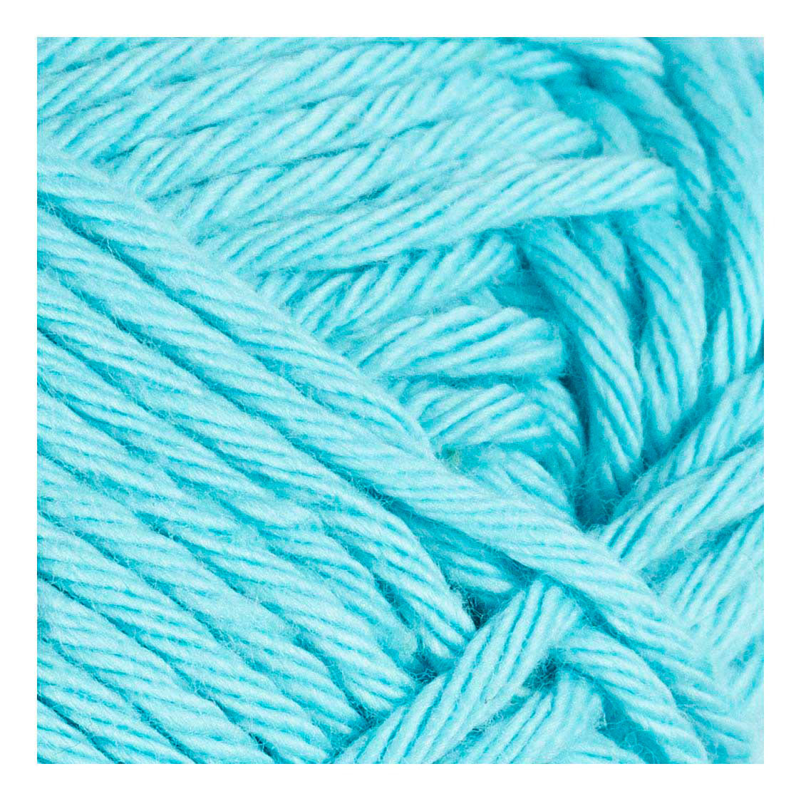 Creativ Company Baumwollgarn Stärke 8 8 l: 80-85 m türkis - 50gr.