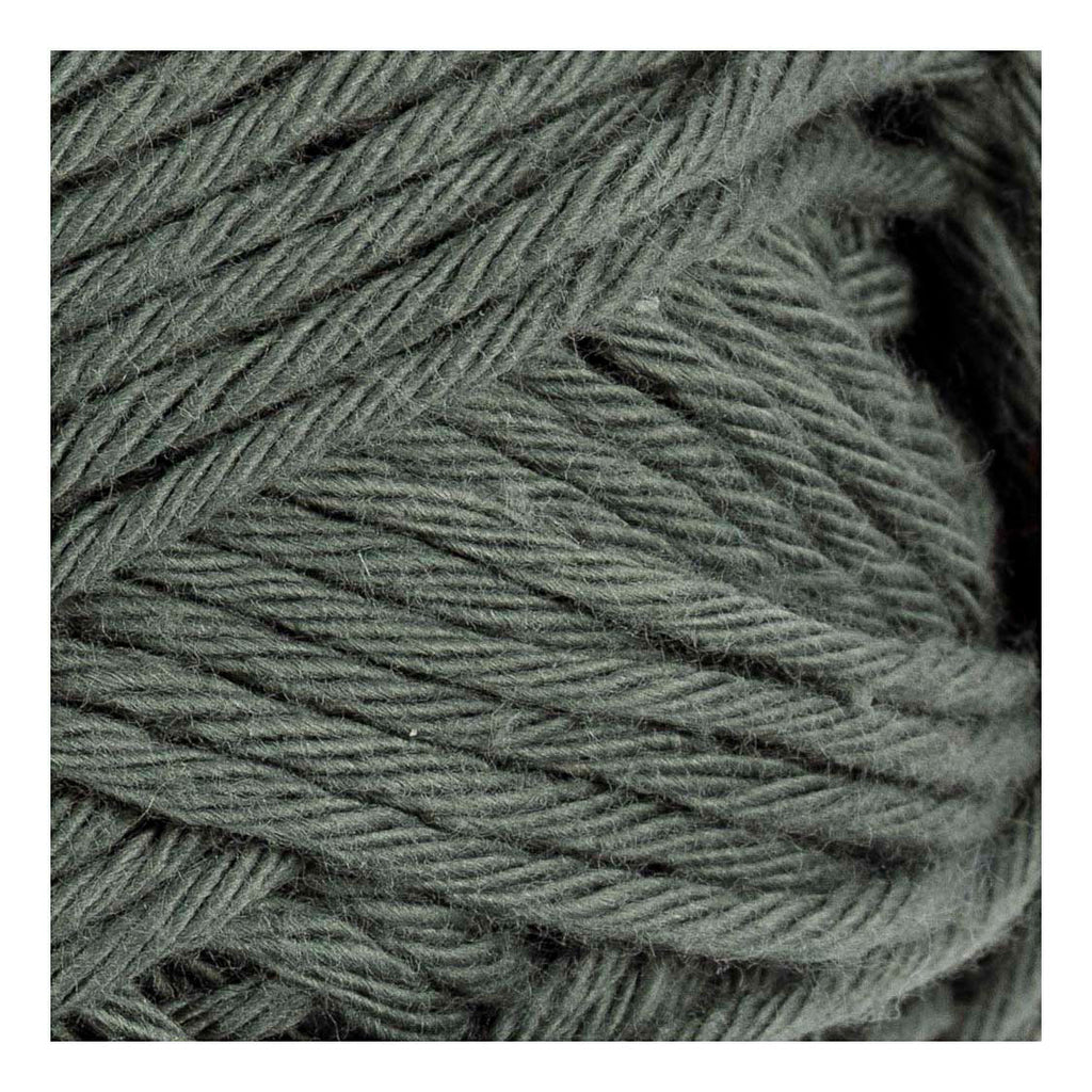 Creativ Company Baumwollgarn Stärke 8 8 l: 80-85 m grau - 50gr.