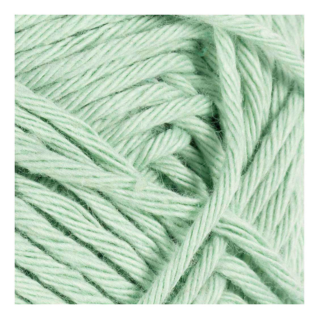 Creativ Company Baumwollgarn Stärke 8 8 l: 80-85 m mintgrün - 50 g.