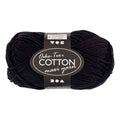Creativ company katoengaren afm 8 8 l: 80-85 m zwart - 50gr.