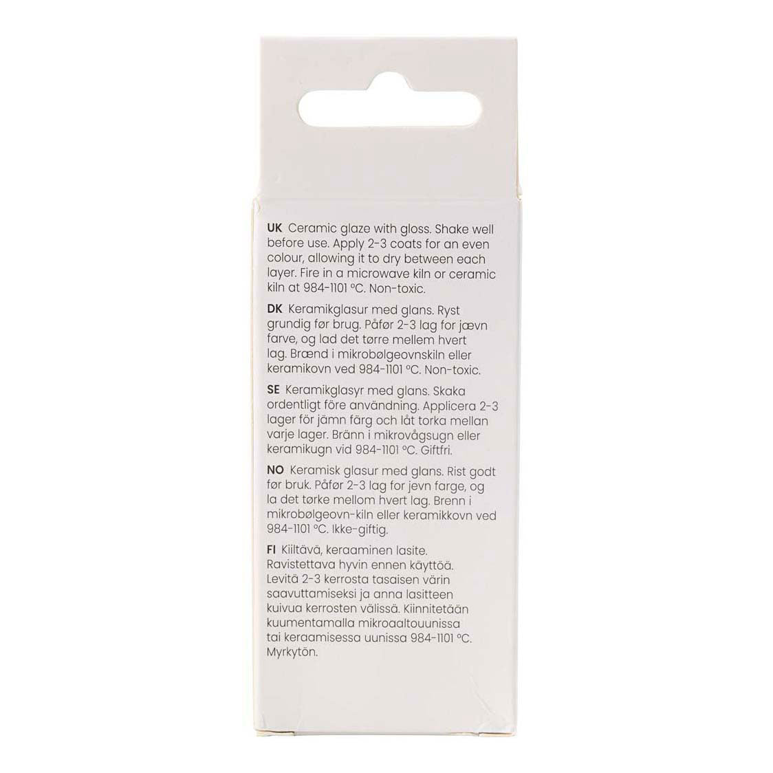 Creativ Company Keramikglasur 984-1101 c opak cad yellow - 60ml