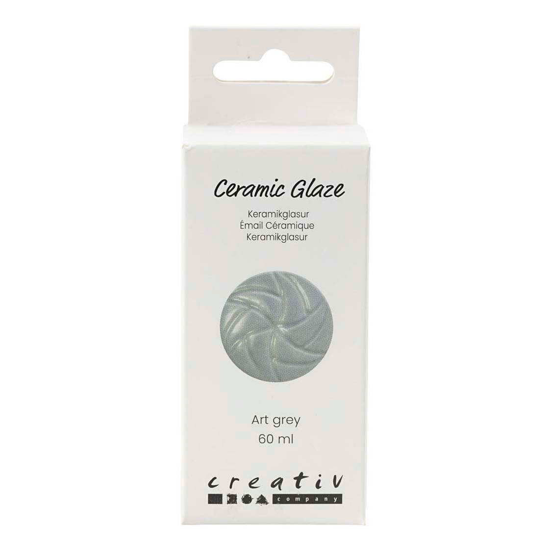 Creativ Company Keramikglasur 984-1101 c opak Kunstgrau - 60 ml