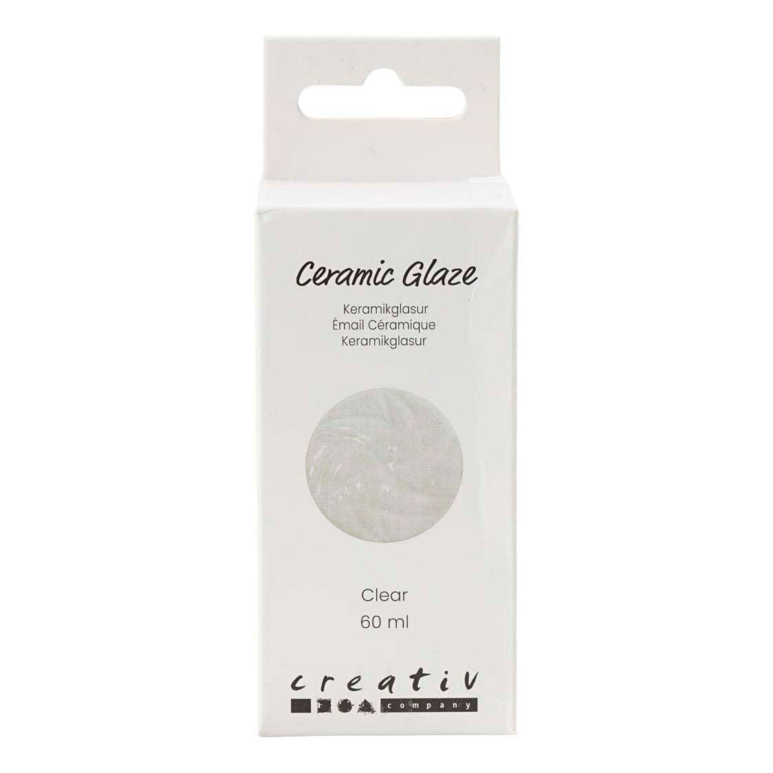 Creativ Company Keramikglasur 984-1101 c transparent klar - 60 ml