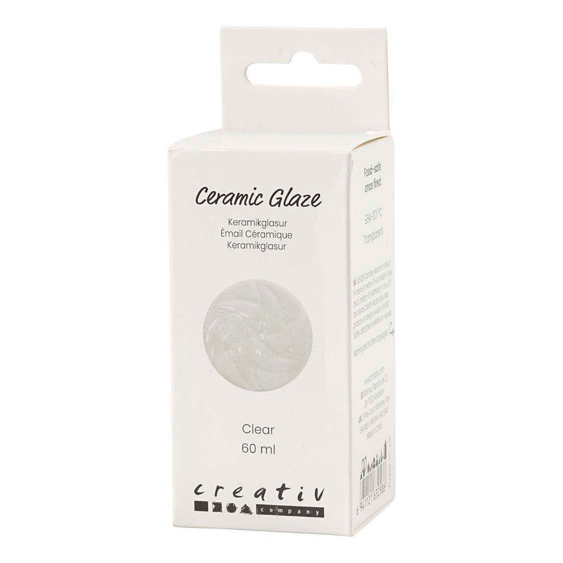 Creativ Company Keramikglasur 984-1101 c transparent klar - 60 ml