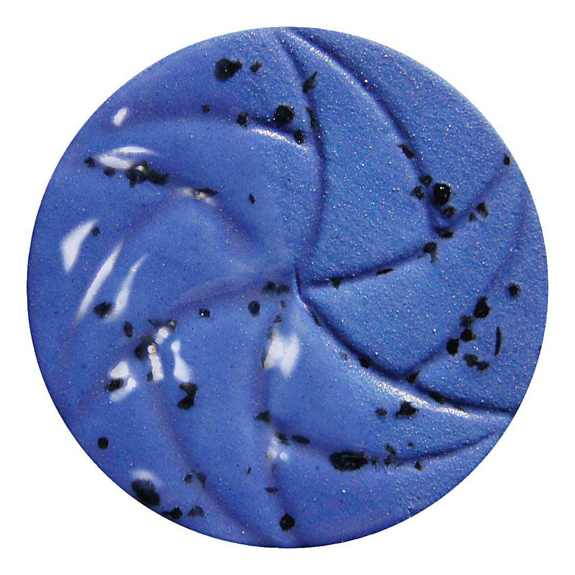 Creativ Company Gesprenkelte Keramikglasur 999-1060 °C, opak blau - 60 ml