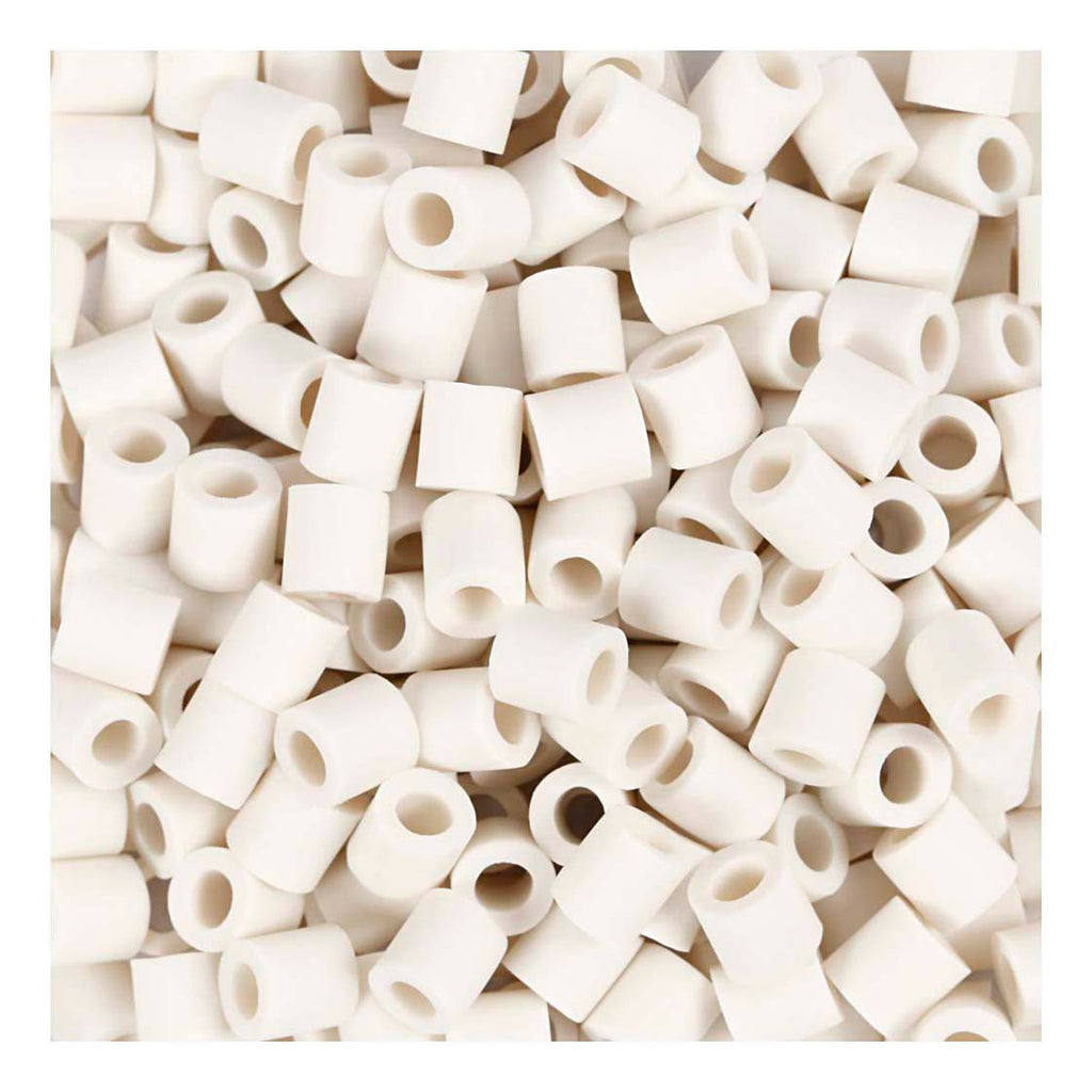 Creativ Company Nabbi Biobeads 5x5mm weiß - 3000 Stück.