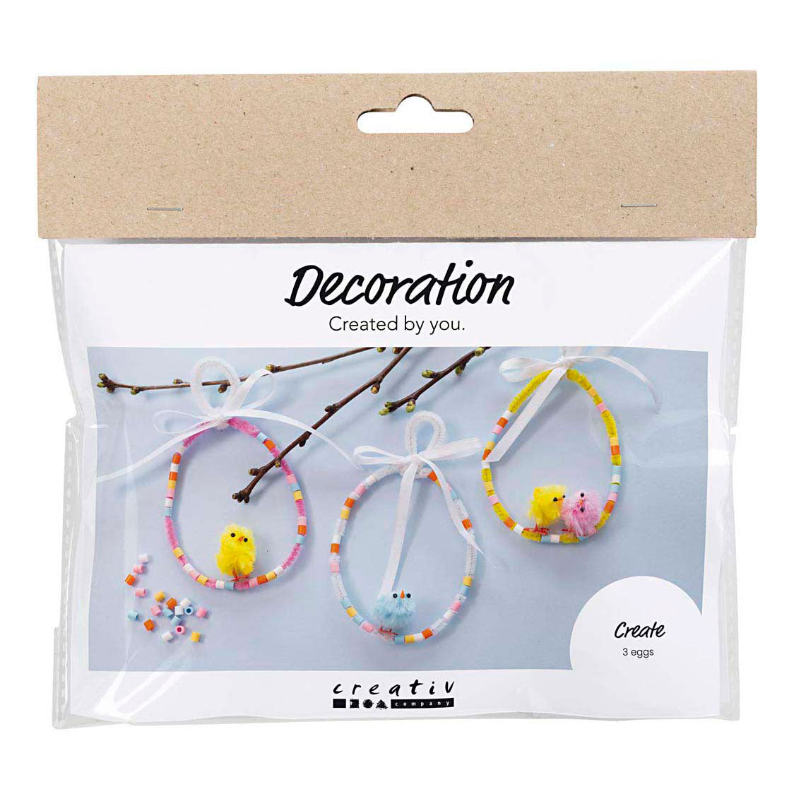 Creativ Company Mini-Hobby-Set Dekoration verschiedene Farben