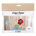 Creativ company mini hobbyset bloemen van crepepapier pastelkleuren