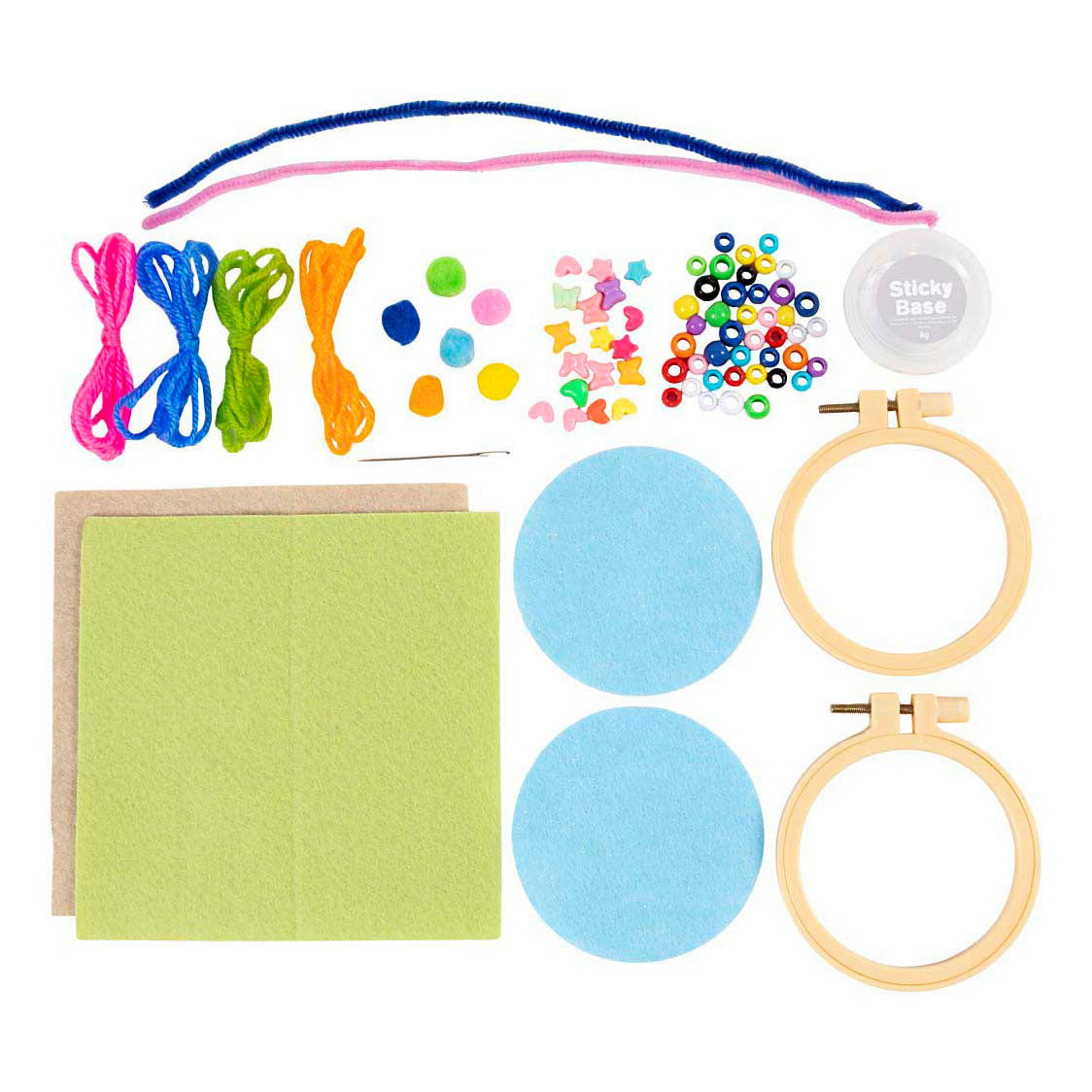 Creativ Company Mini-Hobby-Set Stickerei Fantasy