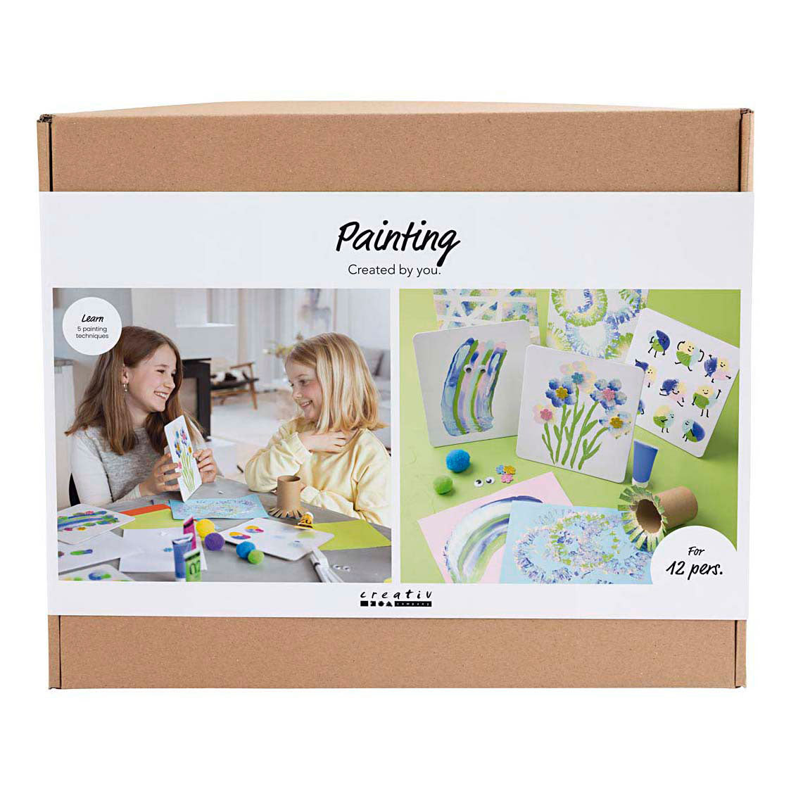 Creativ company http: www.cchobby.nl groepsset-schilderen-diverse-kleuren-1-doos