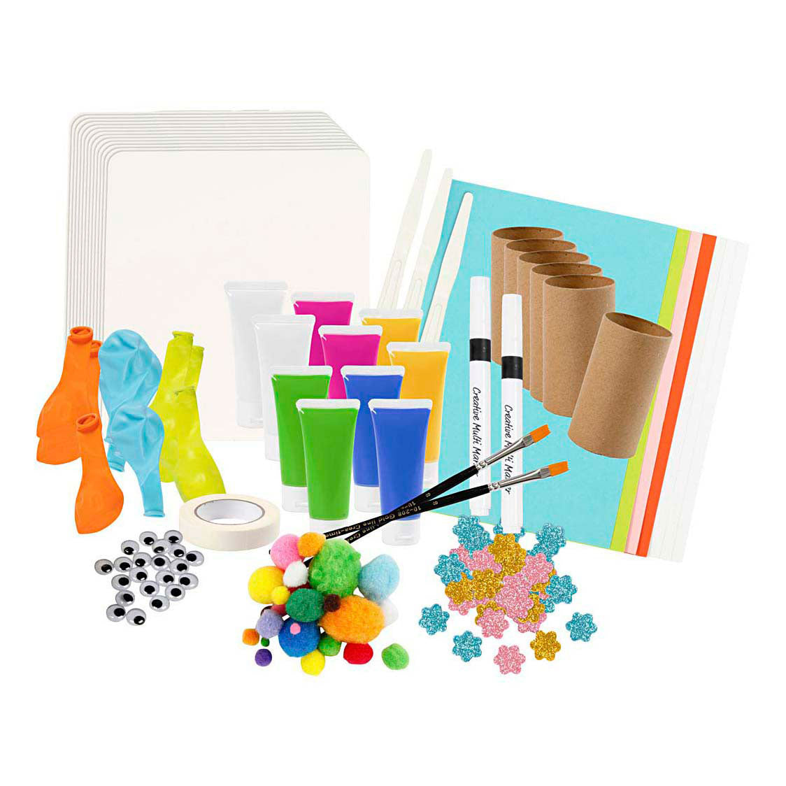 Creativ company http: www.cchobby.nl groepsset-schilderen-diverse-kleuren-1-doos