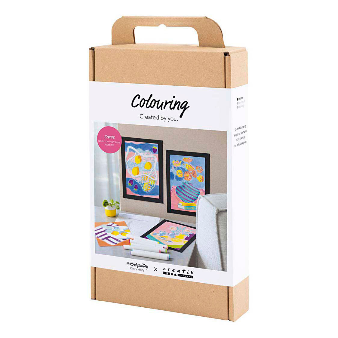 Creativ company http: www.cchobby.nl hobbyset-kleuren-schilderen-volgens-cijfers-markeerstiften-1-doos-977796