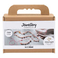 Creativ company mini hobbyset sieraden halskettingen en armband roze