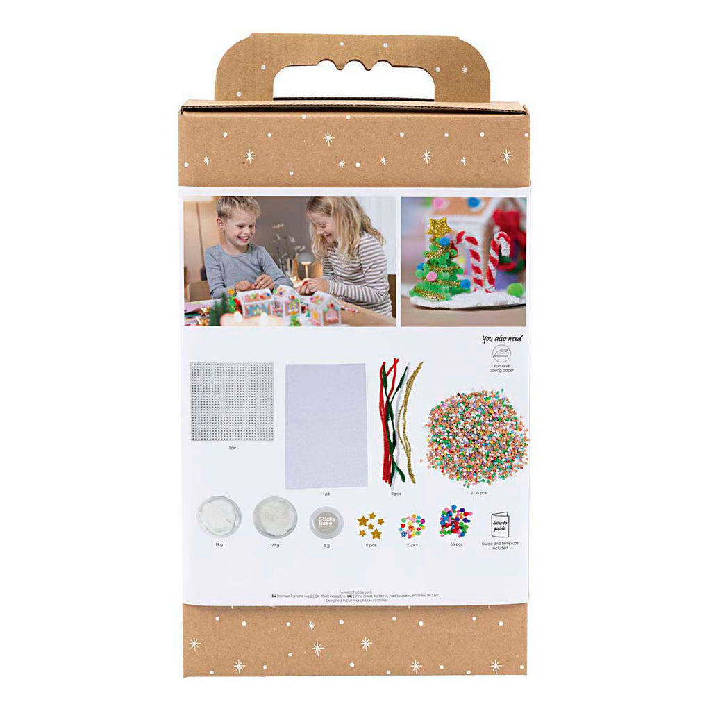 Creativ Company Hobbyset Bügelperlen Weihnachtshaus
