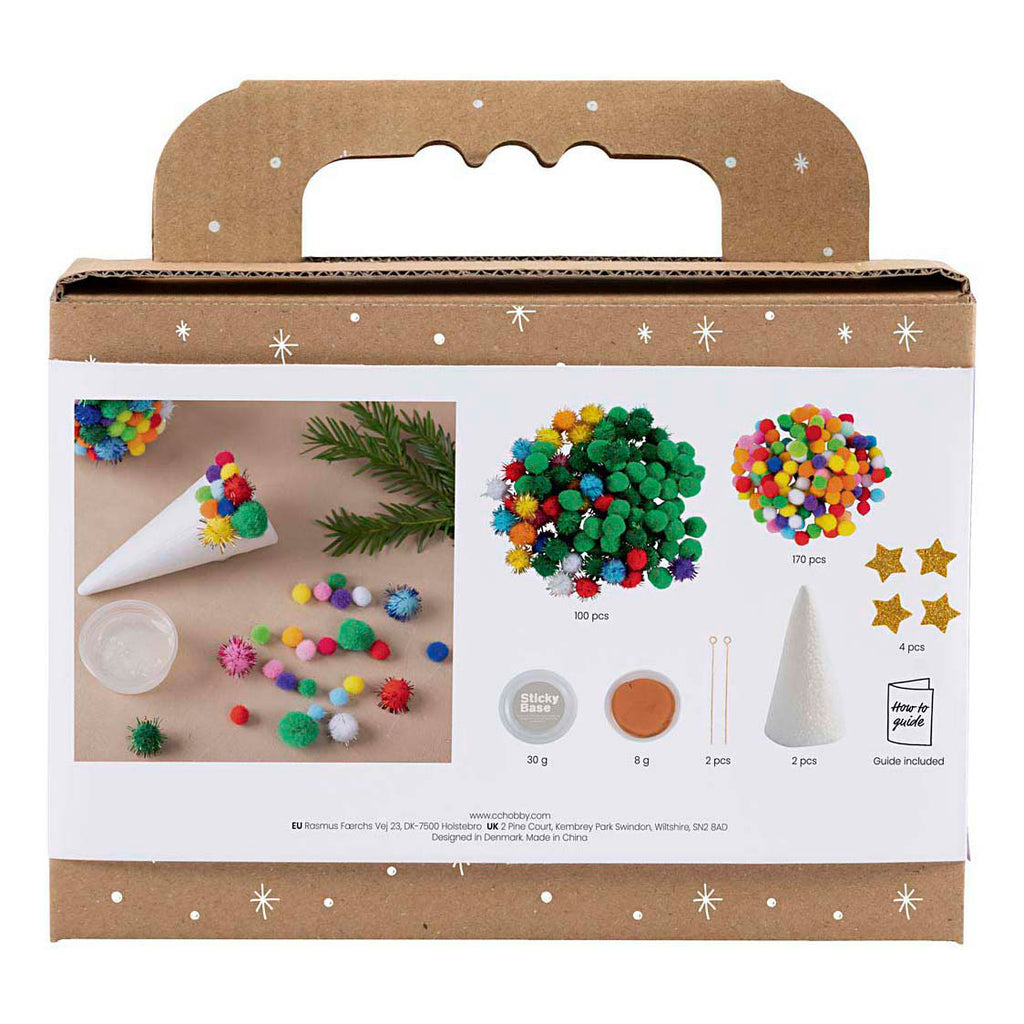 Creativ Company Mini-Hobby-Set Dekoration Weihnachtsbaum