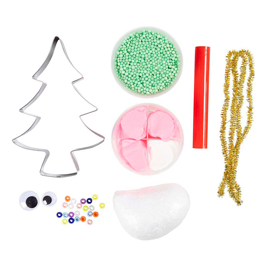 Creativ Company Mini-Hobbyset Modellbau Weihnachtsbaum Monster