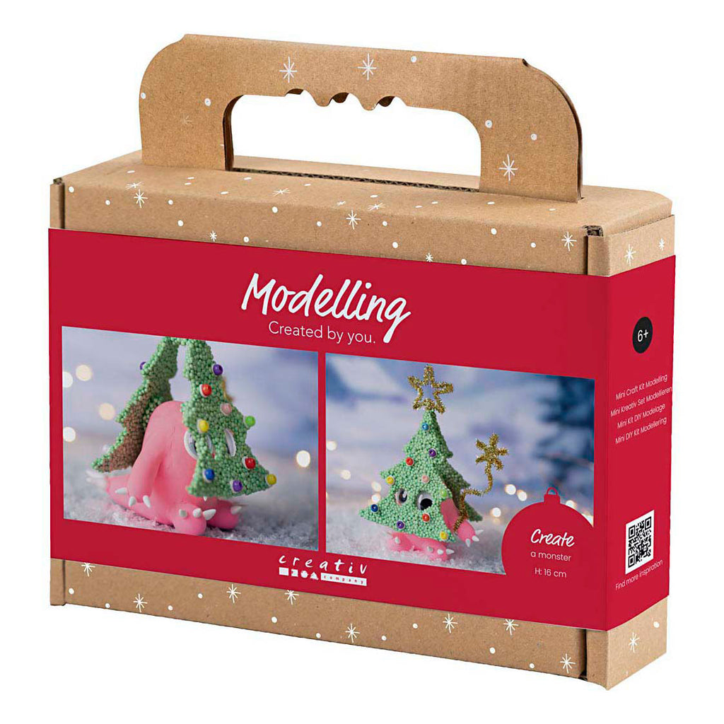 Creativ Company Mini-Hobbyset Modellbau Weihnachtsbaum Monster