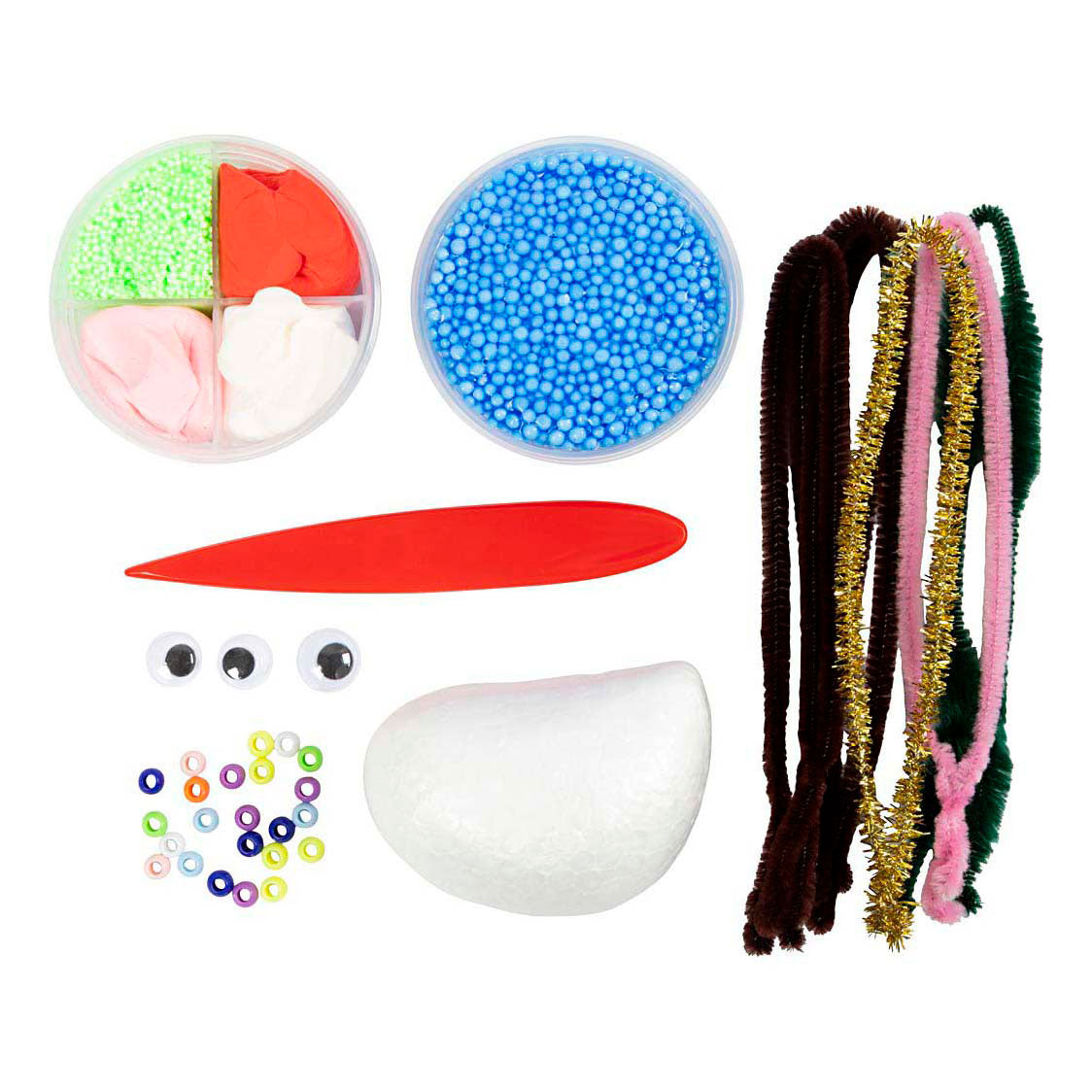 Creativ Company Mini-Hobbyset zum Modellieren eines Rentiermonsters
