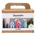 Creativ company mini hobbyset decoratie huizen kleurrijk