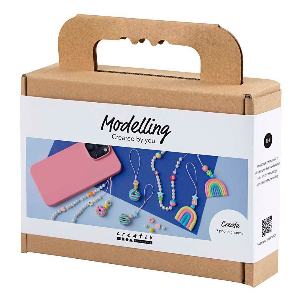 Creativ company http: www.cchobby.nl mini-hobbyset-boetseren-mobiele-bedel-diverse-kleuren-1-doos