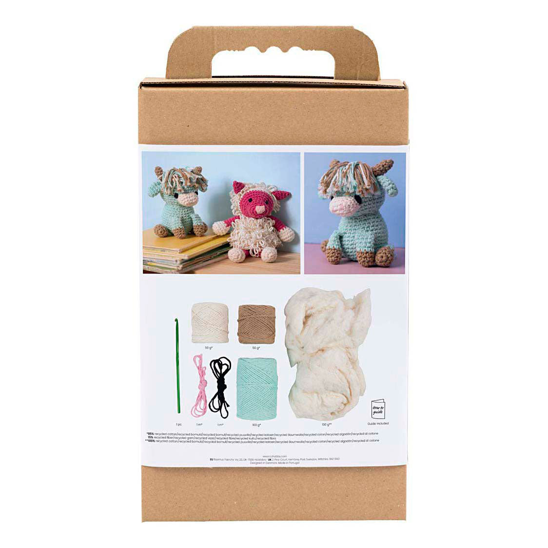 Creativ Company Hobby-Set Amigurumi Kuh