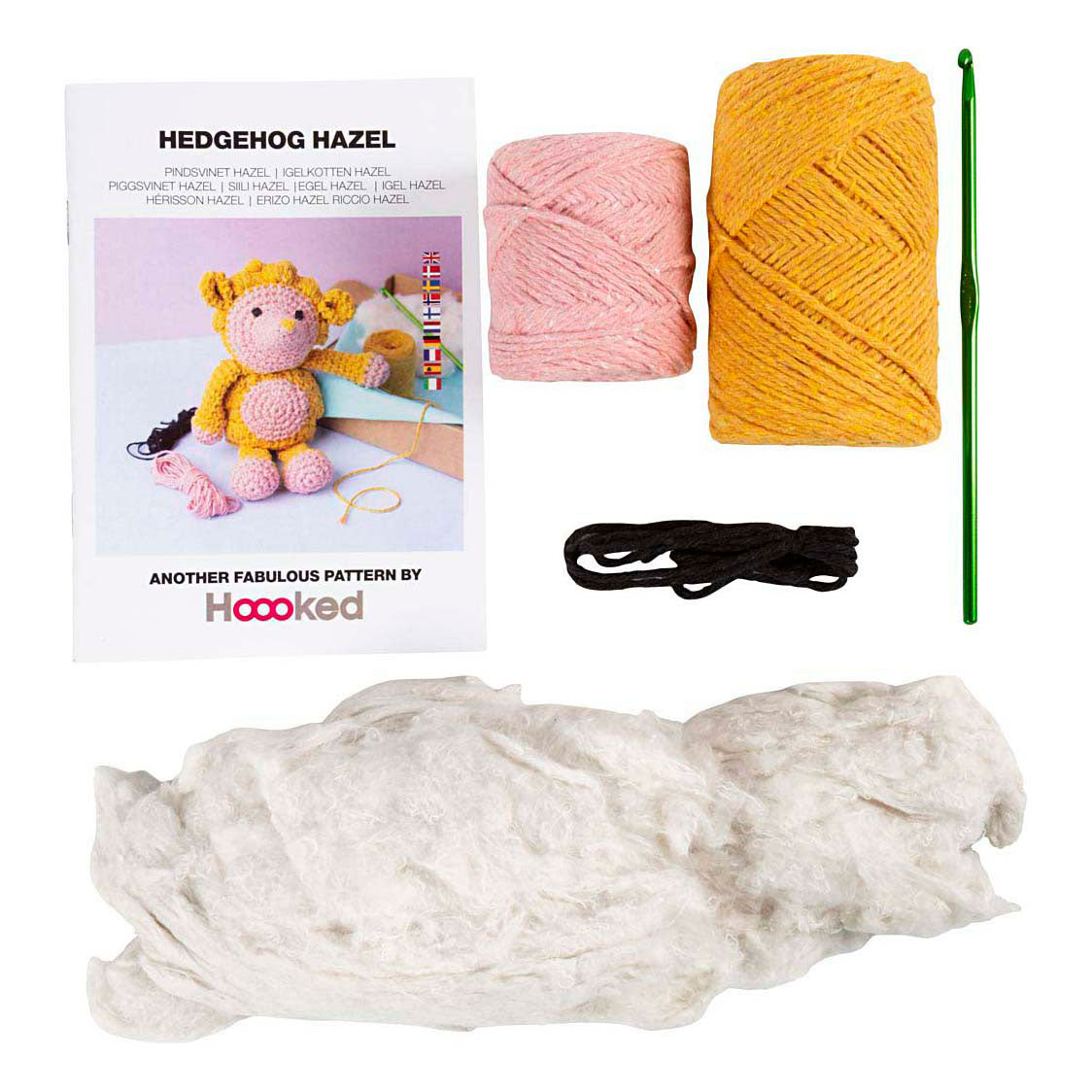 Creativ company http: www.cchobby.nl hobbyset-amigurumi-egel-lichtroze-warm-geel-1-doos