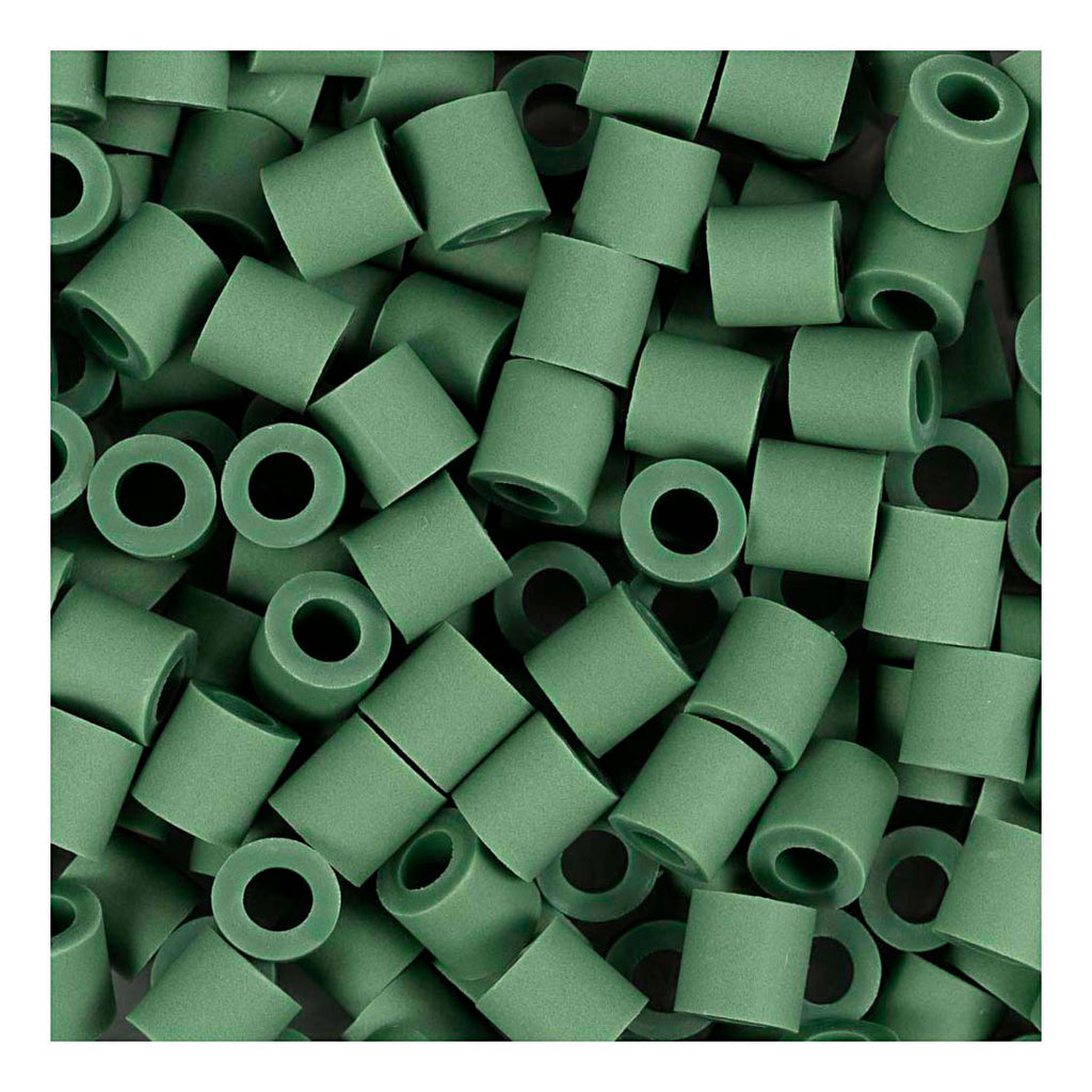 Creativ Company Nabbi Biobeads 5x5mm dunkelgrün - 1000 Stück.