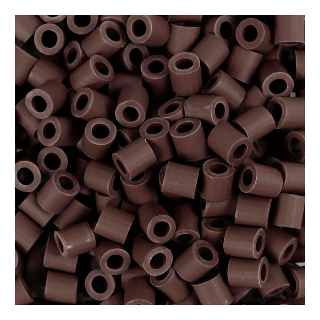 Creativ Company Nabbi Biobeads 5x5mm braun - 1000 Stück.