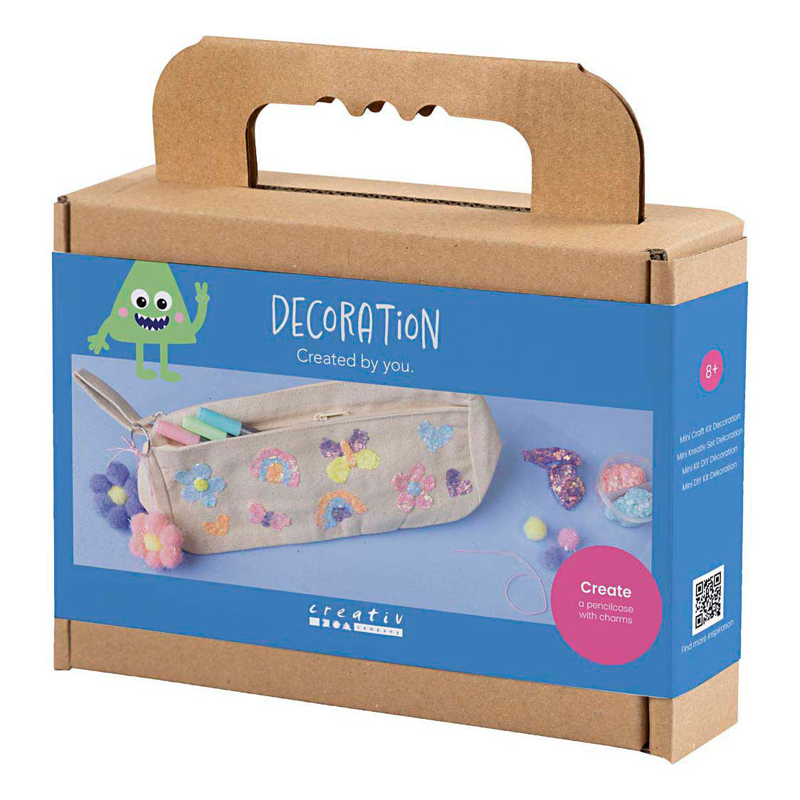Creativ Company Mini-Hobby-Set Dekoration Pastellfarben