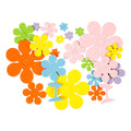 Creativ company foam figuren bloemen 2mm dik - 670st.